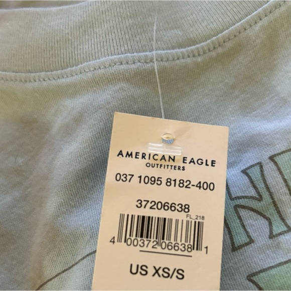 American Eagle AE Band Tee The Rolling Stones Graphic Women's Oversize XS - Picture 7 of 7